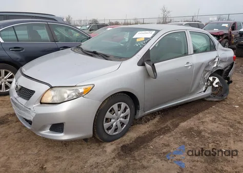 2009 Toyota Corolla Le из США, поврежденный, VIN 1NXBU40E99Z063342